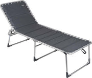 Crespo - Lit pliant - AL/364 - Deluxe - Gris foncé