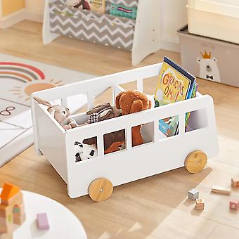 SoBuy - Bibliothèque pour enfants - Blanc - 68x33x43 cm