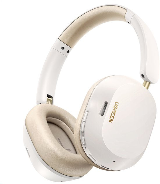 Casque sans fil Ugreen Hitune Max 5C, ANC hybride, Bluetooth 5.4 (blanc)
