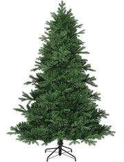 Black Box Trees Brampton : sapin de Noël en plastique avec des aiguilles en PVC et PE - Sapin artificiel à charnières avec 684 branches - Décoration de Noël d'intérieur - H 120 x Ø 91 cm - Vert