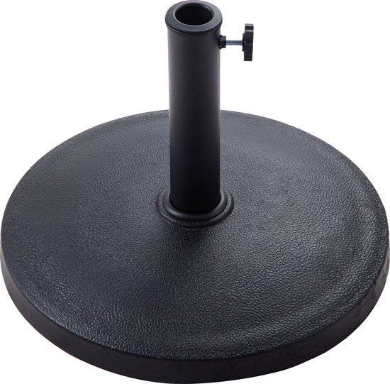PimXL Pied de parasol rond - Ø44,5 cm - massif - 12kg