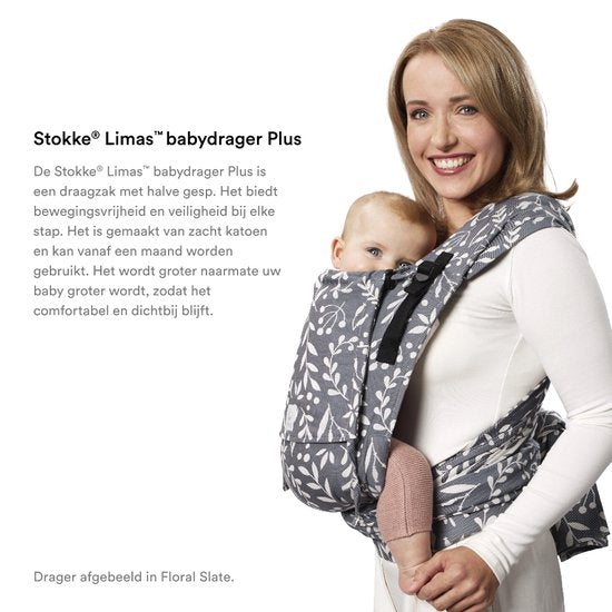 Porte-bébé Stokke® Limas™ Plus OCS - Slate Melange