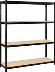 Étagère Yaheetech 180 x 150 x 45 cm - 4 tablettes - 265 kg par tablette - Noir