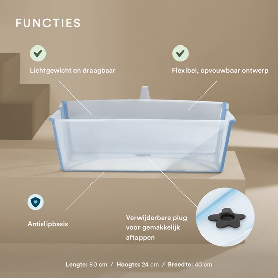 Stokke® Flexi Bath® XL | Bleu océan