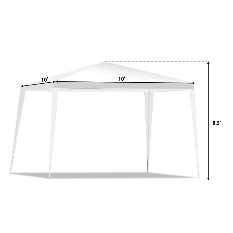 Coast Canopy Tent - Résistant aux intempéries - Résistant aux UV - Polyéthylène - 6Kg - 3 x 3 x 2.6M