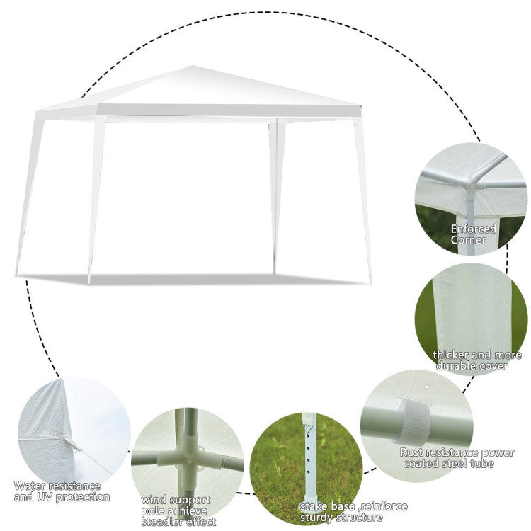 Coast Canopy Tent - Résistant aux intempéries - Résistant aux UV - Polyéthylène - 6Kg - 3 x 3 x 2.6M